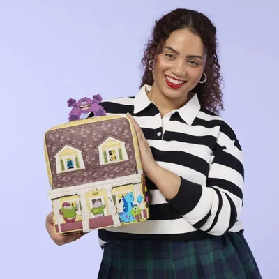 Produktbild von Monsters University Oozma Kappa House Figural Mini Backpack