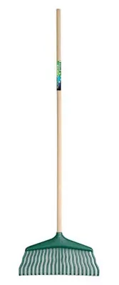 Productafbeelding van MM Eurotool Gazonhark kunststof met ongelakte houten steel 120 cm