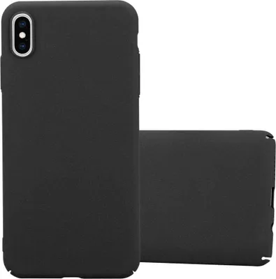 Produktbild von Cadorabo Schutzhülle für Apple iPhone XS MAX Hülle in Schwarz Etui Hard Case Handyhülle Cover