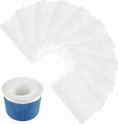Produktbild von Skimmersocke 10 Stück, Netz-Skimmer Für Pool Und Whirlpool, Einwegfilter Zur Entfernung Von Hundehaaren