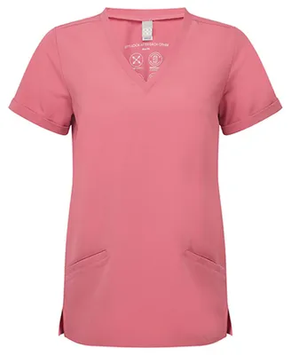 Image de Onna - Tunique « Invincible » pour femmes, extensible LT5773 (XXL) (rose pâle)