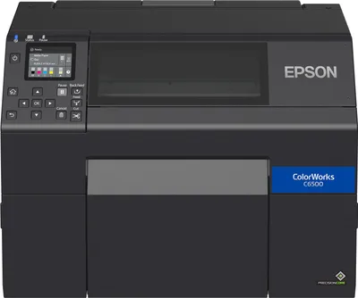 Produktbild von Epson ColorWorks CW-C6500Ae - Etikettendrucker - Farbe - Tintenstrahl - Rolle (21,59 cm)