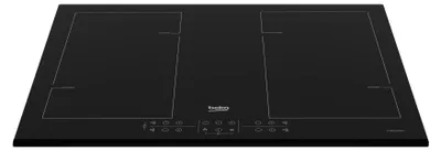 Zdjęcie produktu dla Beko HII64206F2MT, Czarny, Wbudowany, 60 cm, Płyta indukcyjna strefowa, Szkło, 4 stref(y)