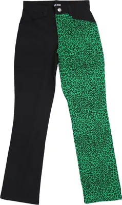 Produktbild von Nix Gut - Leo, Hose Grün/Schwarz im Straight-Fit-Style