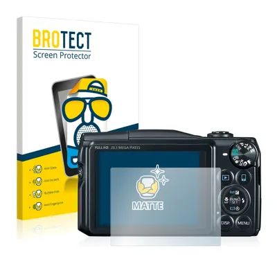 Produktbild von 2x BROTECT Schutzfolie für Canon PowerShot SX710 HS Displayschutz Displayschutzfolie Folie Matt Entspiegelungsfolie