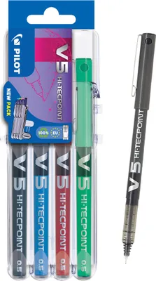 Obrázok produktu pre Pilot 011689, Jednoduchá prepisovačka, Viacfarebný, Rôzne farby, 0,5 mm, 4 kusov