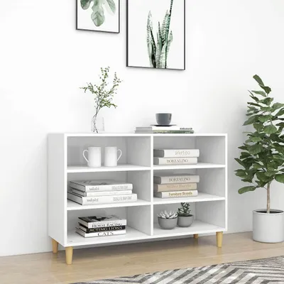 Zdjęcie produktu dla vidaXL Kredens biały 103,5x35x70 cm Materiał drewnopochodny