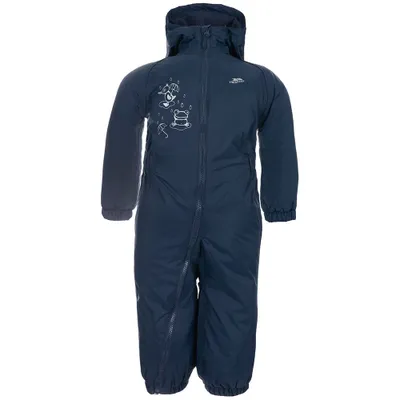 Produktbild von Trespass Dripdrop Babies Rain Suit Babies Navy Blue 6-12 Months