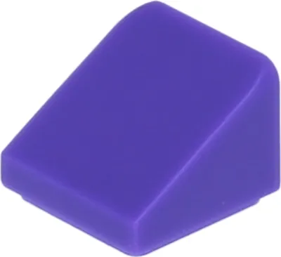 Produktbild von Lego® 1x1 Schrägstein 30° x 1 x 1 x 2/3 54200 - 10 Stück Dunkles Lila