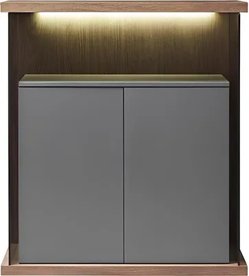 Immagine prodotto di Cassettiera di design credenza mobile basso soggiorno scaffale illuminato
