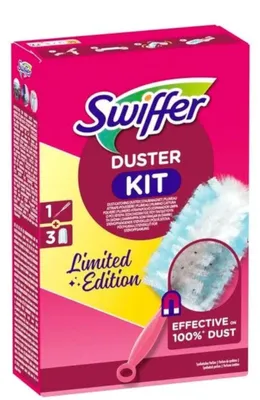 Produktbild von SWIFFER Staubwischerset – Halterung + 3 Nachfüllpackungen – limitierte Edition, rosa