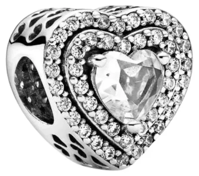 Image de Pandora Pendentif cœur sublime scintillant 799218C01