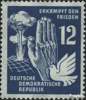 Produktbild von Briefmarken DDR 1950 Mi 278 postfrisch Frieden