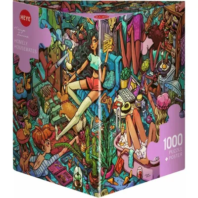 Image de Puzzle Homely Housemates 1000 pièces