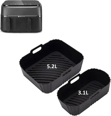 Produktbild von Famanu Silikonbackform für Airfryer - hitzebeständig und wiederverwendbar