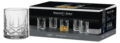 Produktbild von Ritzenhoff & Breker Whiskyglas CAPRI 0,35 l 6 Stück
