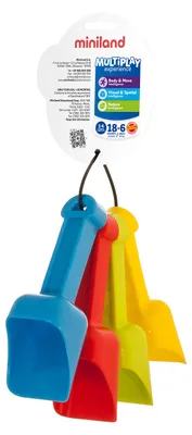 Zdjęcie produktu dla Zestaw Miniland 4 - Baby MEHLSCHAUFEL