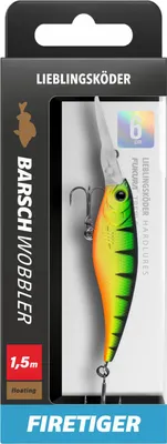 Produktbild von Lieblingsköder Barschwobbler 6,0cm Firetiger