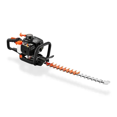 Produktbild von FUXTEC Benzin Heckenschere FX-MH123ECO - 60cm Schwertlänge | 56cm Schnittlänge | 25,4ccm | 5,6Kg | 2-Takt | 0,70kW | 650ml Tankinhalt