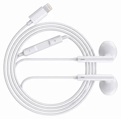 Immagine prodotto di Avizar, cuffie con connettore Lightning per iPhone 12, con microfono integrato, colore bianco