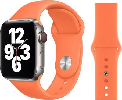 Produktbild von Original Apple Sport Armband S/M + M/L 38/40/41mm MYAY2ZM/A Kumquat
