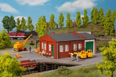 Produktbild von Auhagen Bahnmeisterei mit Rampe 11462
