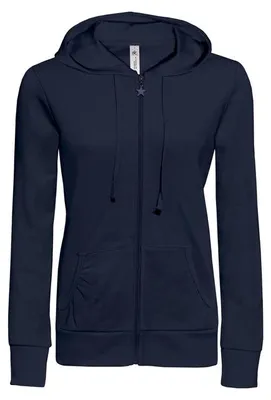 Produktbild von Damen-Kapuzenjacke - B&C WONDER/W - navy - Größe 2XL