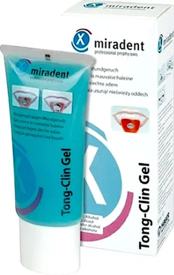 Produktbild von Miradent Zungenreinigungsgel Tong-Clin Gel 50 ml
