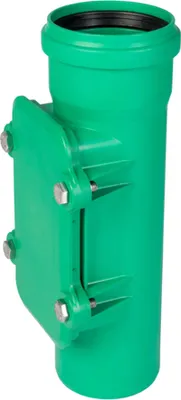 Produktbild von Kanalreinigungsrohr KG 2000, Polypropylen PPKGREA, DN 110, grün