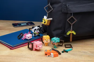 Produktbild von Schlsselanhnger Minecraft - Backpack Buddies (Zufallsauswahl)