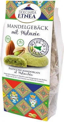 Produktbild von Dolciaria Etnea Mandelgebäck mit Pistazie 100g
