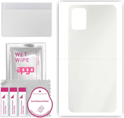 Produktbild von apgo Rückseite Schutzfolie, Matt, kompatibel mit Umidigi Power 5, Hinten Hydrogel-Displayschutzfolie mit Positionierhilfe, kratzfest, einfache Montage
