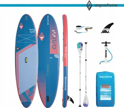 Zdjęcie produktu dla Zestaw Nadmuchiwanych Desek Sup Wave Plus 11.0 Aquatone 2024 Stabilny I Pewny