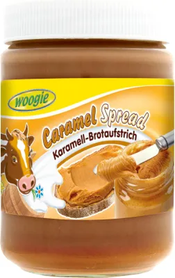 Produktbild von Woogie Caramel Spread 400g Karamell Brotaufstrich