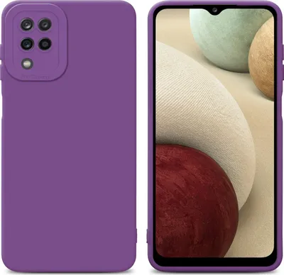 Obrázek produktu pro Cadorabo pouzdro pro Samsung Galaxy A12 / M12 Protective Cover in Purple TPU Silicone Case Cover