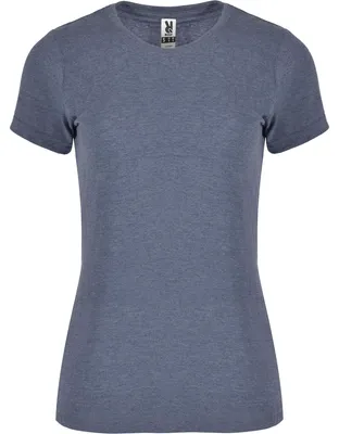 Image de Roly - T-shirt « Fox » pour femmes LT3948 (XXL) (denim chiné)
