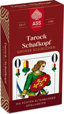 Produktbild von ASS - Schafkopf, große Eckzeichen, bayrisches Bild