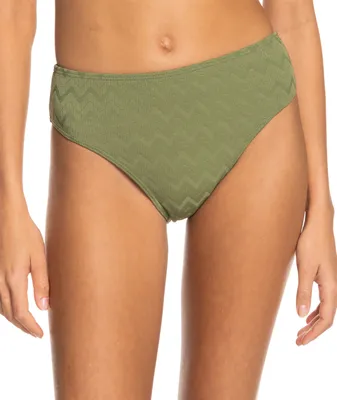 Productafbeelding van ROXY Bikini Broekje, model "Current Coolness", kleur: loden groen, maat: S