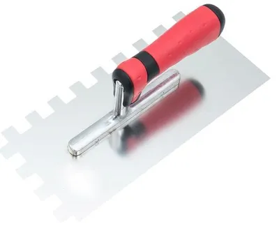 Produktbild von Connex Zahnglättekelle 280 x 130 mm Zahnung 15 x 15 mm mit Zwei-Komponentengriff