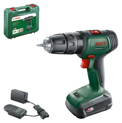 Produktbild von Akku-Bohrschrauber UniversalImpact 18V, 1 x Akku PBA 18V 1.5Ah, Tragekoffer