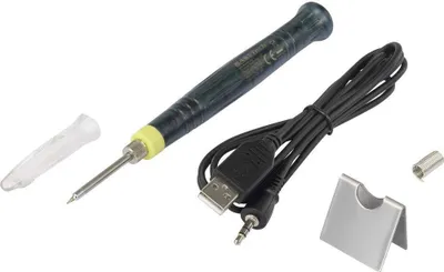 Produktbild von Basetech Lötkolben 5 V 8 W Lötspitze 400 °C (max)