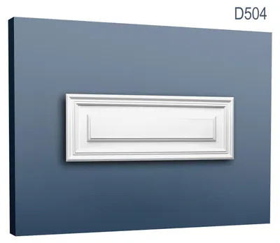 Produktbild von Orac Decor D504 LUXXUS Türaufdopplung Einrichtungs-Element Verkleidung Wand-Paneel weiß