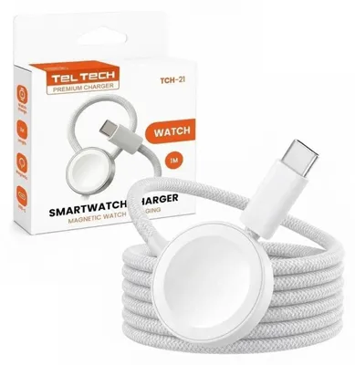Produktbild von Teltech induktives kabelloses Ladegerät für Apple Watch MagSafe oplot