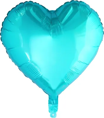 Produktbild von Oblique Unique Folien Luftballon Herz Form Kinder Geburtstag Baby Shower Jungs Party JGA Hochzeit - türkis