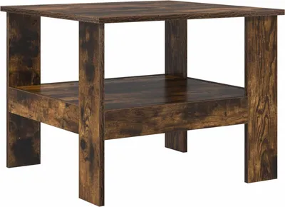 Produktbild von Couchtisch Geräucherte Eiche 57 x 55 x 45 cm Holzwerkstoff