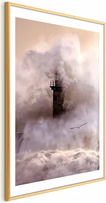 Produktbild von Posterpapier Poster - Storm 29.7x42 cm Landschaften c-C-0210-ao-a
