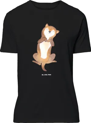 Produktbild von Mr. & Mrs. Panda T-Shirt Hund Streicheln - Schwarz - Geschenk, Oversize, Süß, Sprüche, Hunde, Tshirt, Hundeliebe, Niedlich, Lustiges, Shirt, XXL