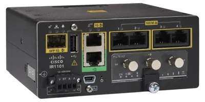 Produktbild von Cisco Industrial Integrated Services Router 1101 - - Router - 4-Port-Switch - 1GbE - WAN-Ports: 2