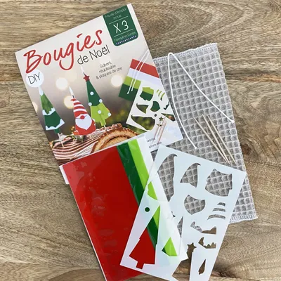 Image de Kit bougies festives de Noel