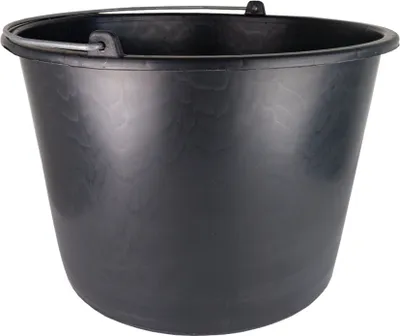 Produktbild von Mörtelkübel Baueimer 16L Skala Wassereimer Mörteleimer Kübel für Baustelle und Garte [5er Set]